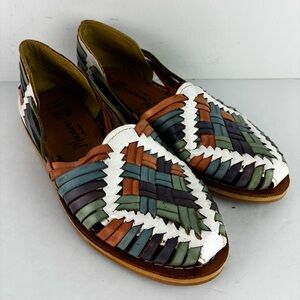 Macarena Huaraches Leather Sandals NWOT